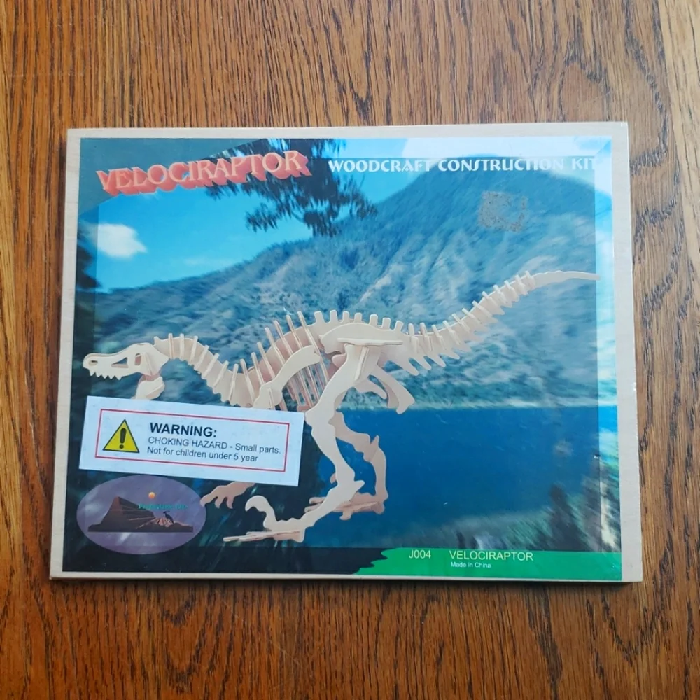 3D Puzzle Toy Woodcraft Construction Kit